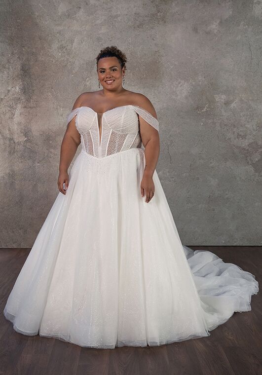 Essense of Australia D4130 Ball Gown Wedding Dress - 3