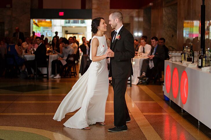 Married Couple First Dance at Reception