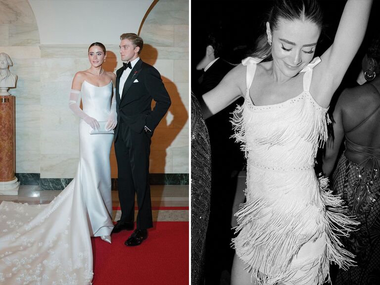 The 22 Best Celebrity Wedding Reception Dresses of All Time