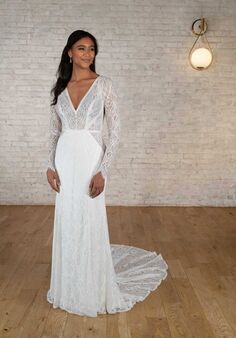 Stella York 7742 Column Wedding Dress