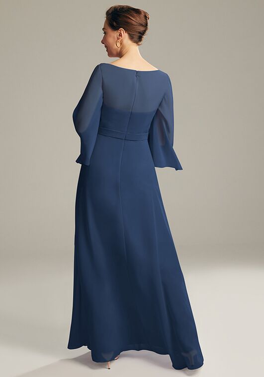 AW Bridal AW Verity Dress Blue Mother Of The Bride Dress - 5