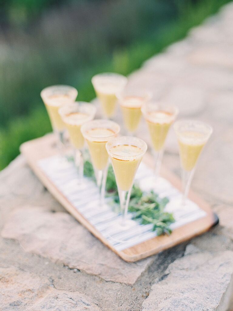 Custom bridal shower cocktails