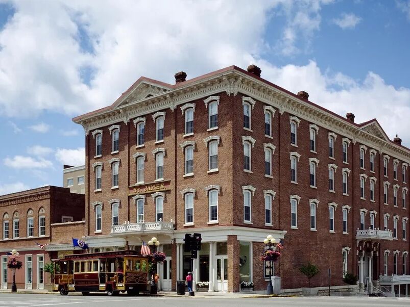 Picture of St. James Hotel, 1875 - A Historic Hotel of America