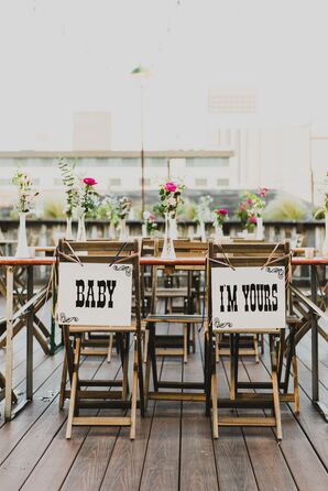 Vintage Western Sweetheart Chair Signs
