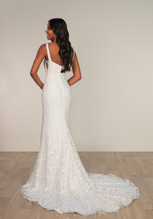 Stella York SY8253 Column Wedding Dress - 5
