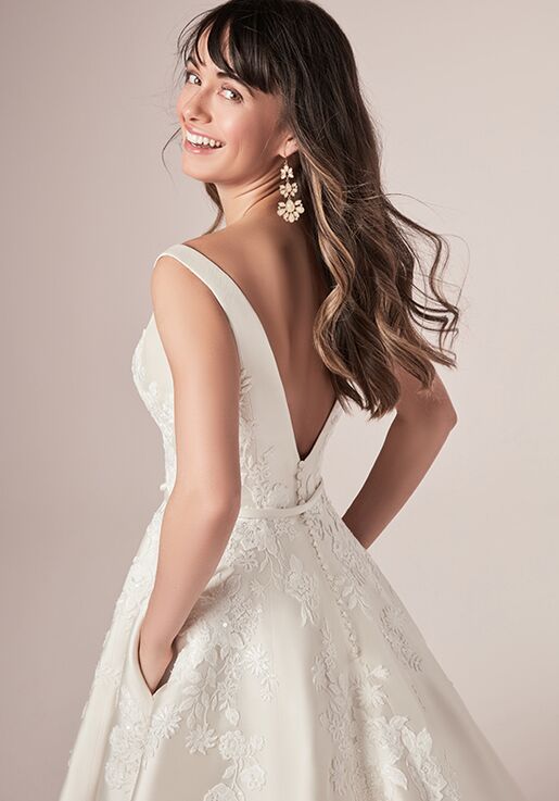 Rebecca Ingram VALERIE A-Line Wedding Dress - 2