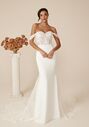 Justin Alexander Daria Fit-and-Flare Wedding Dress - thumbnail - 1