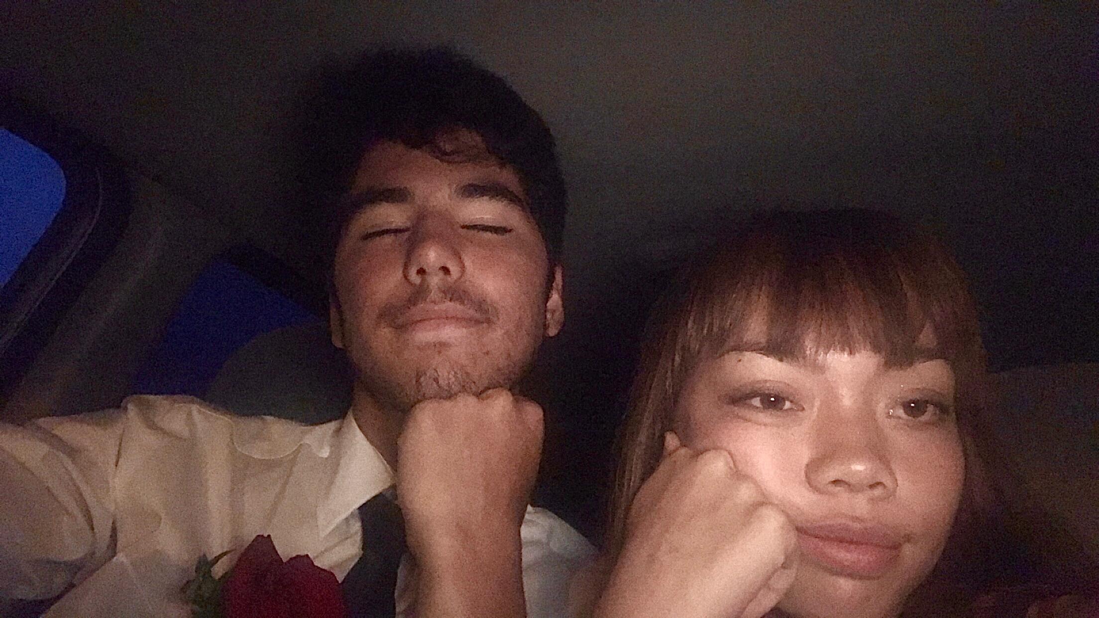 Our second high school Homecoming together