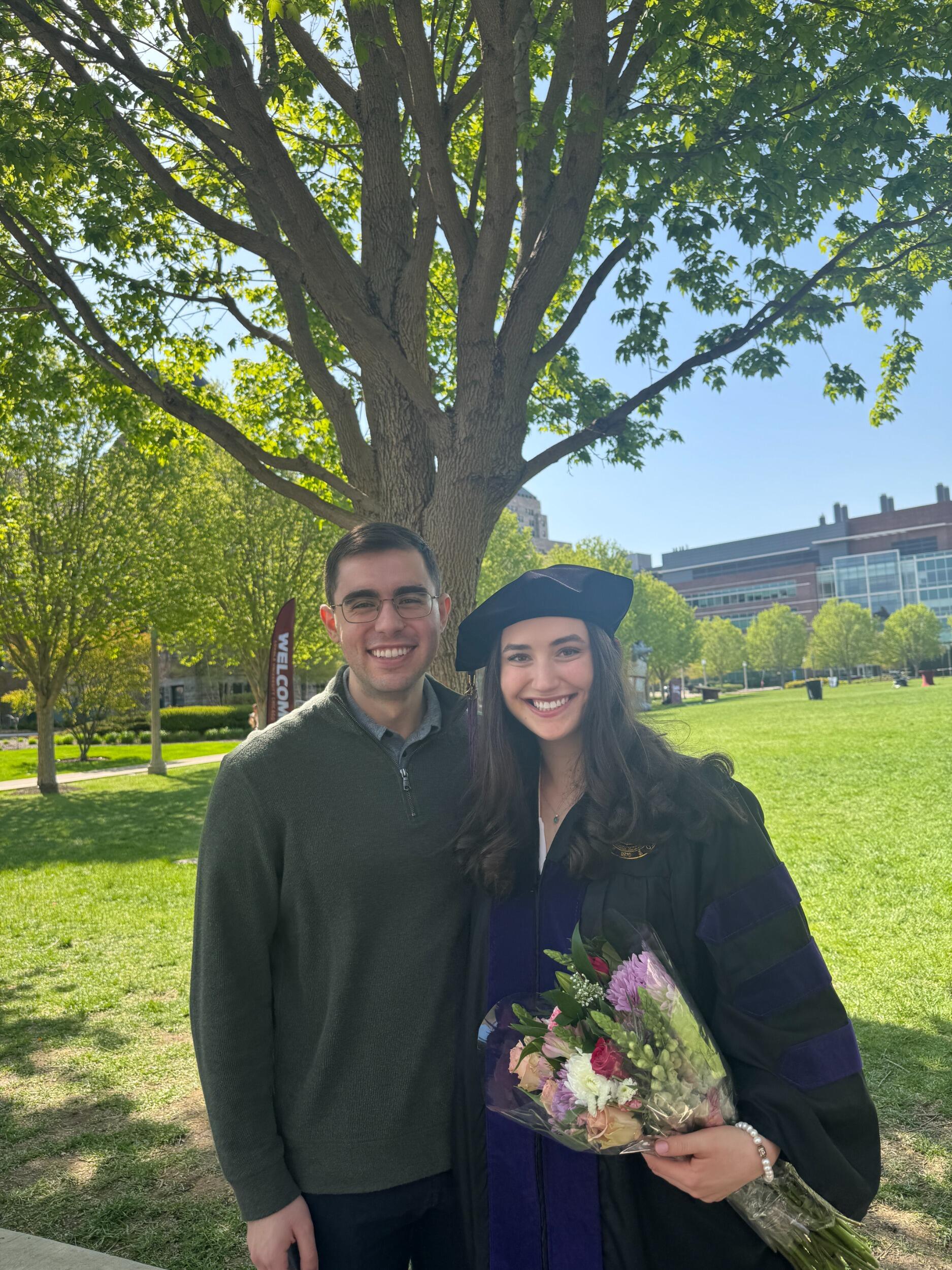Lacey's law school graduation day