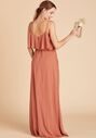Birdy Grey Jane Convertible Dress in Terracotta V-Neck Bridesmaid Dress - thumbnail - 3