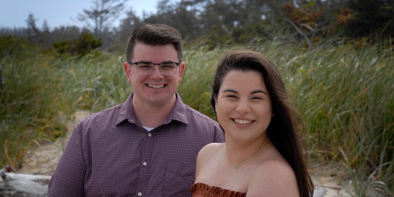 Caitlin & Justin Home Page Banner