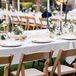 Long, White Dining Tables