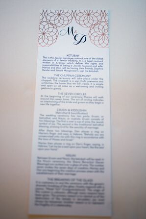 Bespoke Navy Wedding Logo
