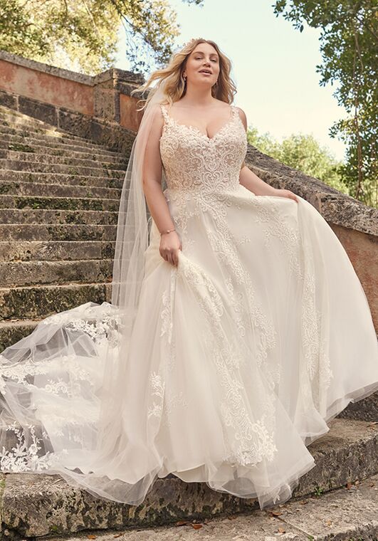 Maggie Sottero TIFFANY A-Line Wedding Dress - 2