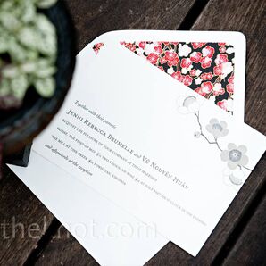 Cherry Blossom Invitations