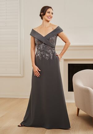 Jade Couture Mother of the Bride by Jasmine K248062 Gray Mother Of The Bride Dress