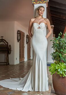 Jasmine Couture KATHERINE D T242052D Fit-and-Flare Wedding Dress