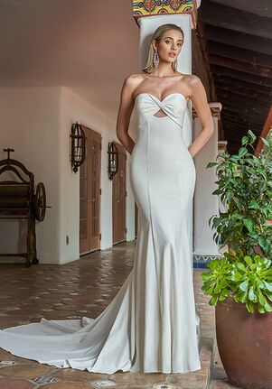 Jasmine Couture KATHERINE D T242052D Fit-and-Flare Wedding Dress