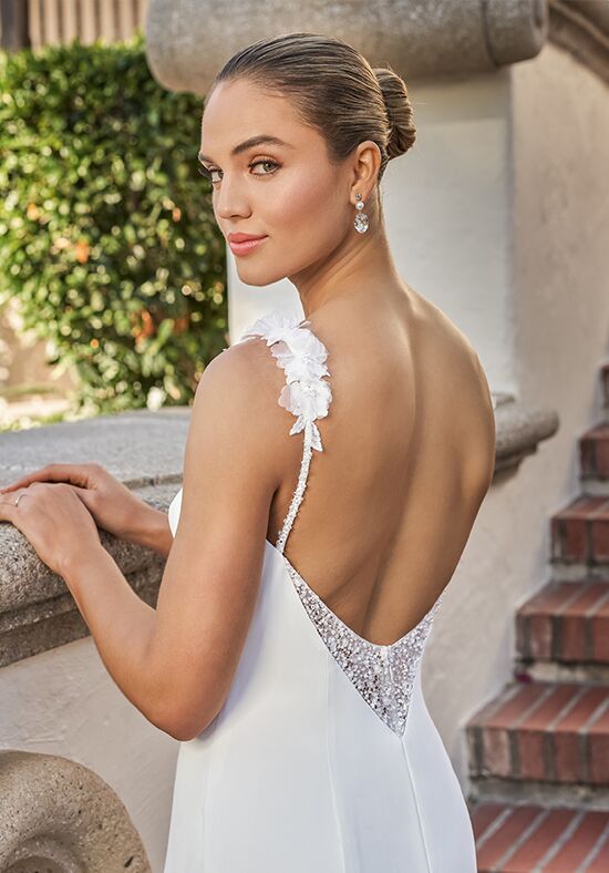 Jasmine Couture Serenity Fit-and-Flare Wedding Dress - 1