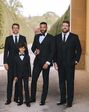 BLACKTIE SAVOY Black Wedding Suit Black Tuxedo - thumbnail - 1