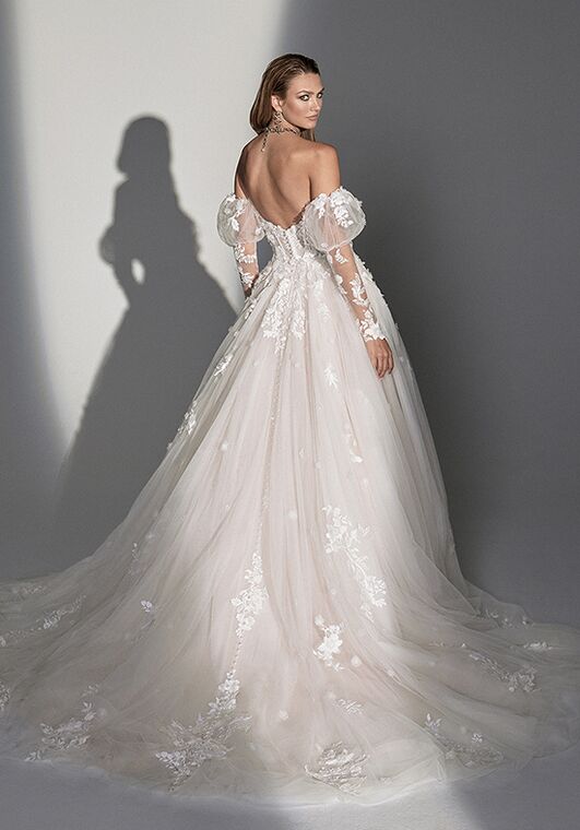 Justin Alexander Signature Mary Ball Gown Wedding Dress - 3