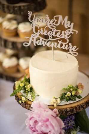 Custom Wooden Cake Topper