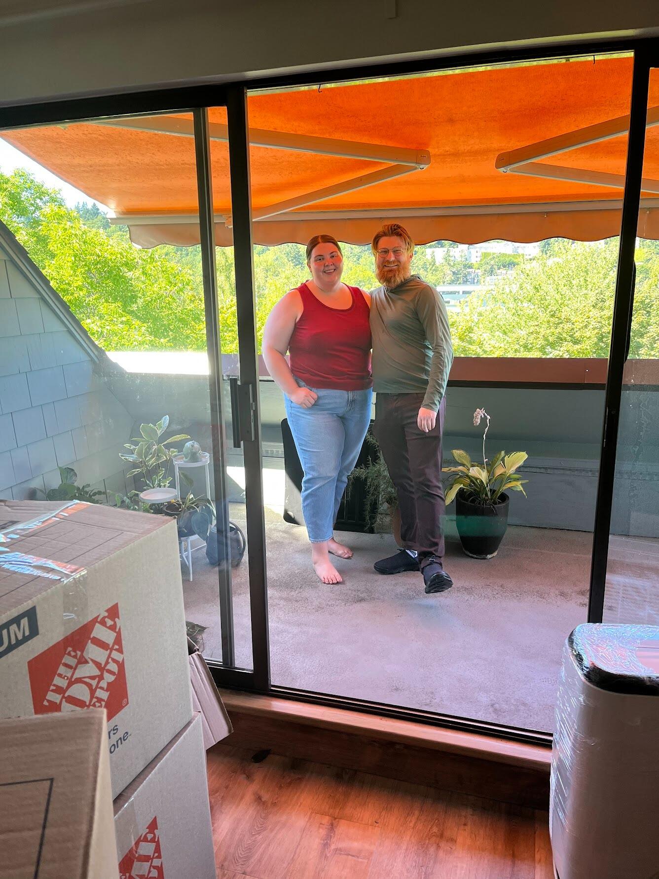 Moving in to our new place!