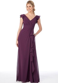 Morilee by Madeline Gardner Bridesmaids 21686 -Morilee by Madeline Gardner Bridesmaids V-Neck Bridesmaid Dress