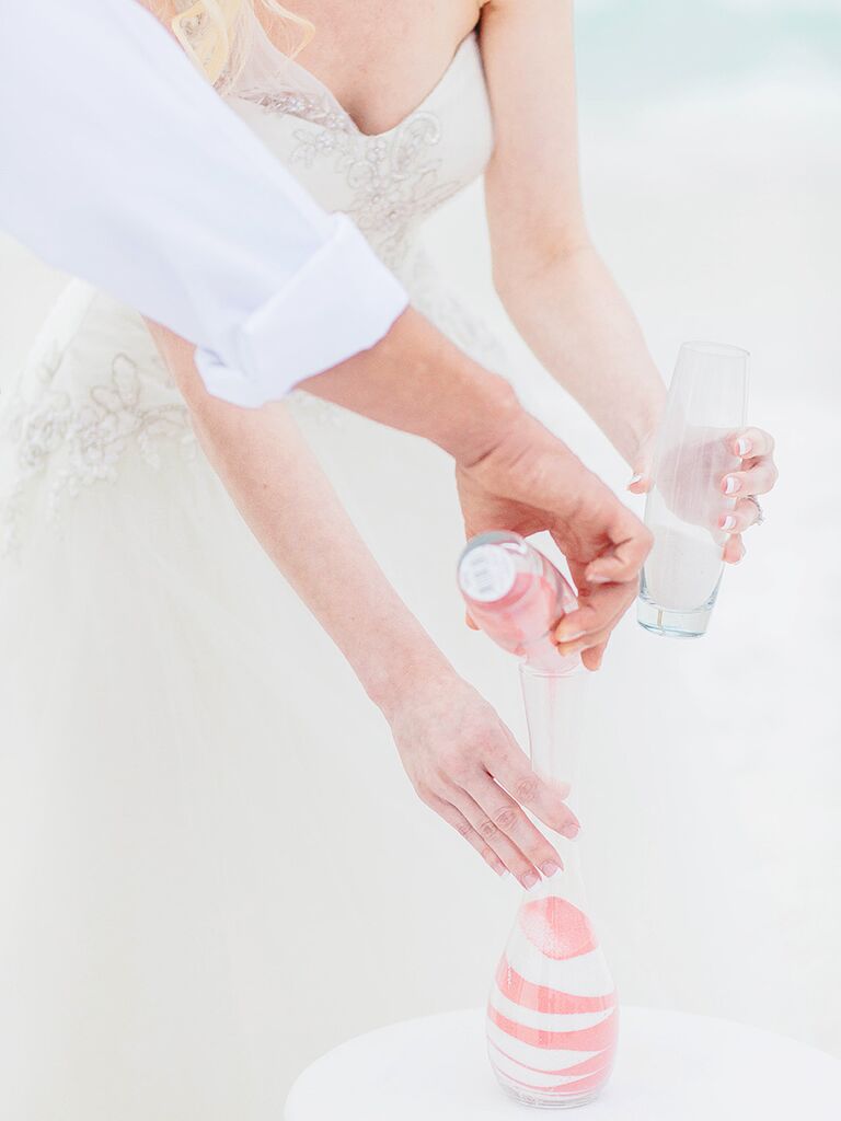 Unity sand wedding ceremony ideas