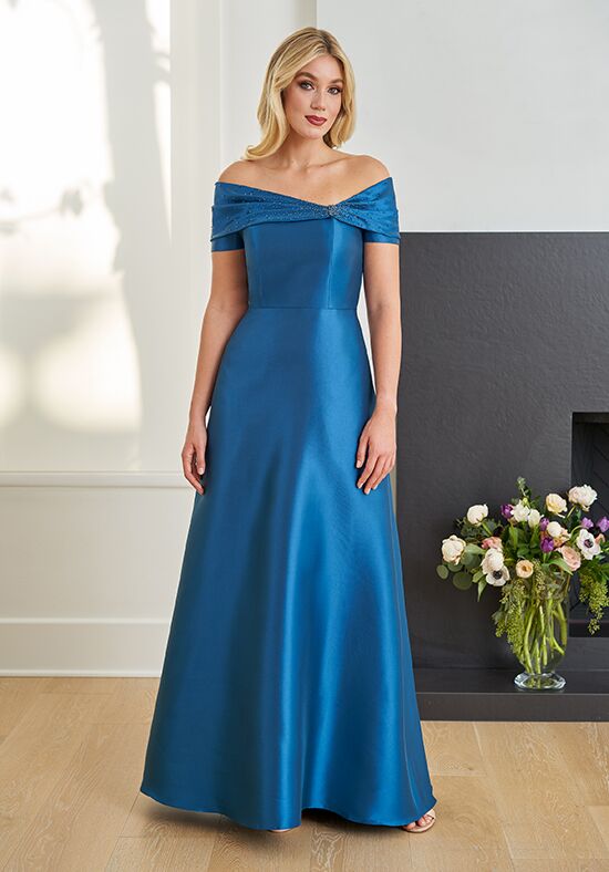 Jade Couture Mother of the Bride by Jasmine K258062 Blue Mother Of The Bride Dress - 1