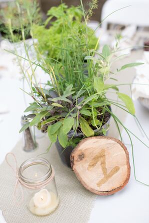 DIY Wooden Table Numbers