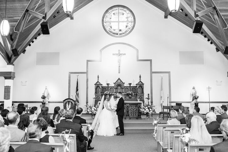 Traditional Catholic Ceremony at Our Lady of Lourdes Parish in Wellfleet, Massachusetts