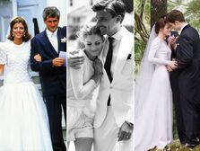 Caroline Kennedy's wedding dress; Olivia Palermo's wedding dress; Bella Swan's wedding dress