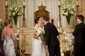 First Kiss in Church