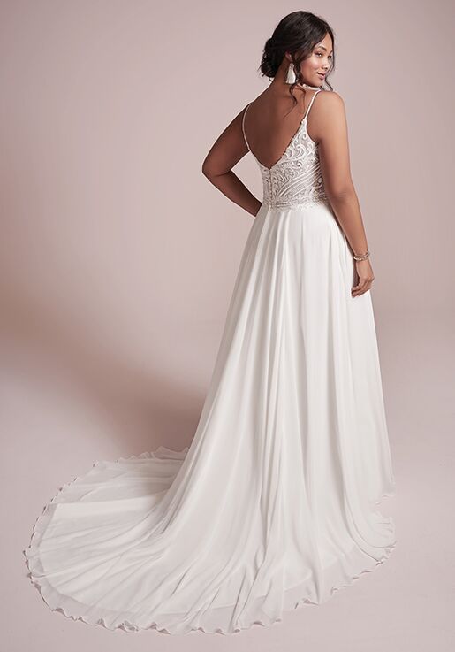Rebecca Ingram LORRAINE A-Line Wedding Dress - 4