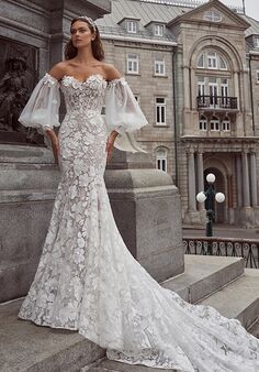 Calla Blanche 124121 Nailah Mermaid and Trumpet Wedding Dress