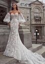 Calla Blanche 124121 Nailah Mermaid and Trumpet Wedding Dress - thumbnail - 1