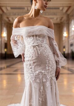 Martina Liana Luxe LE1197 Fit-and-Flare Wedding Dress