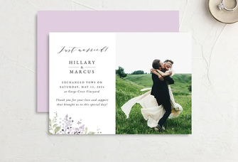 20 Elopement Announcement Cards to Share the News