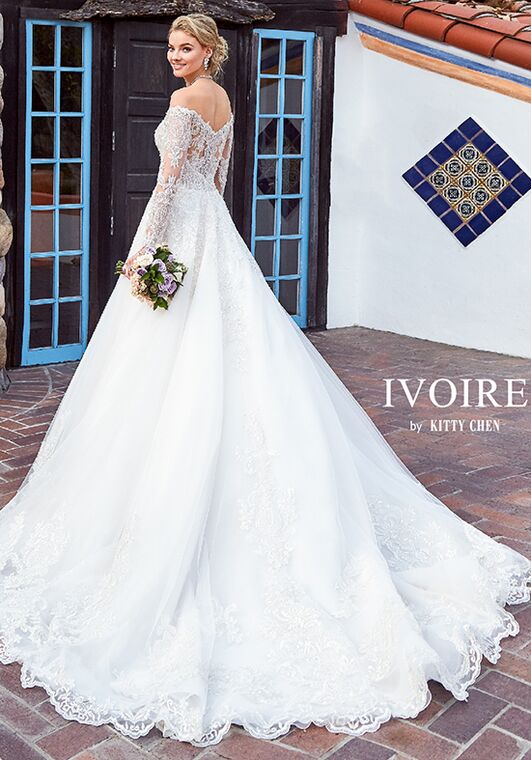 IVOIRE by KITTY CHEN ISABELLA, V1912 Ball Gown Wedding Dress - 3