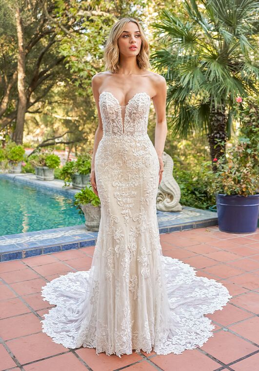 Jasmine Couture STEVIE T242065 Mermaid Wedding Dress - 3