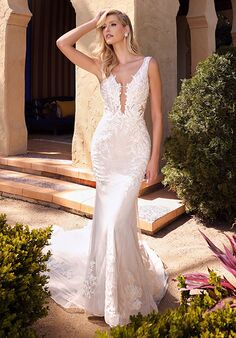 Andrea & Leo Couture A1072W Fit-and-Flare Wedding Dress