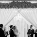 Traditional Jewish Chuppah with Ivory Draping
