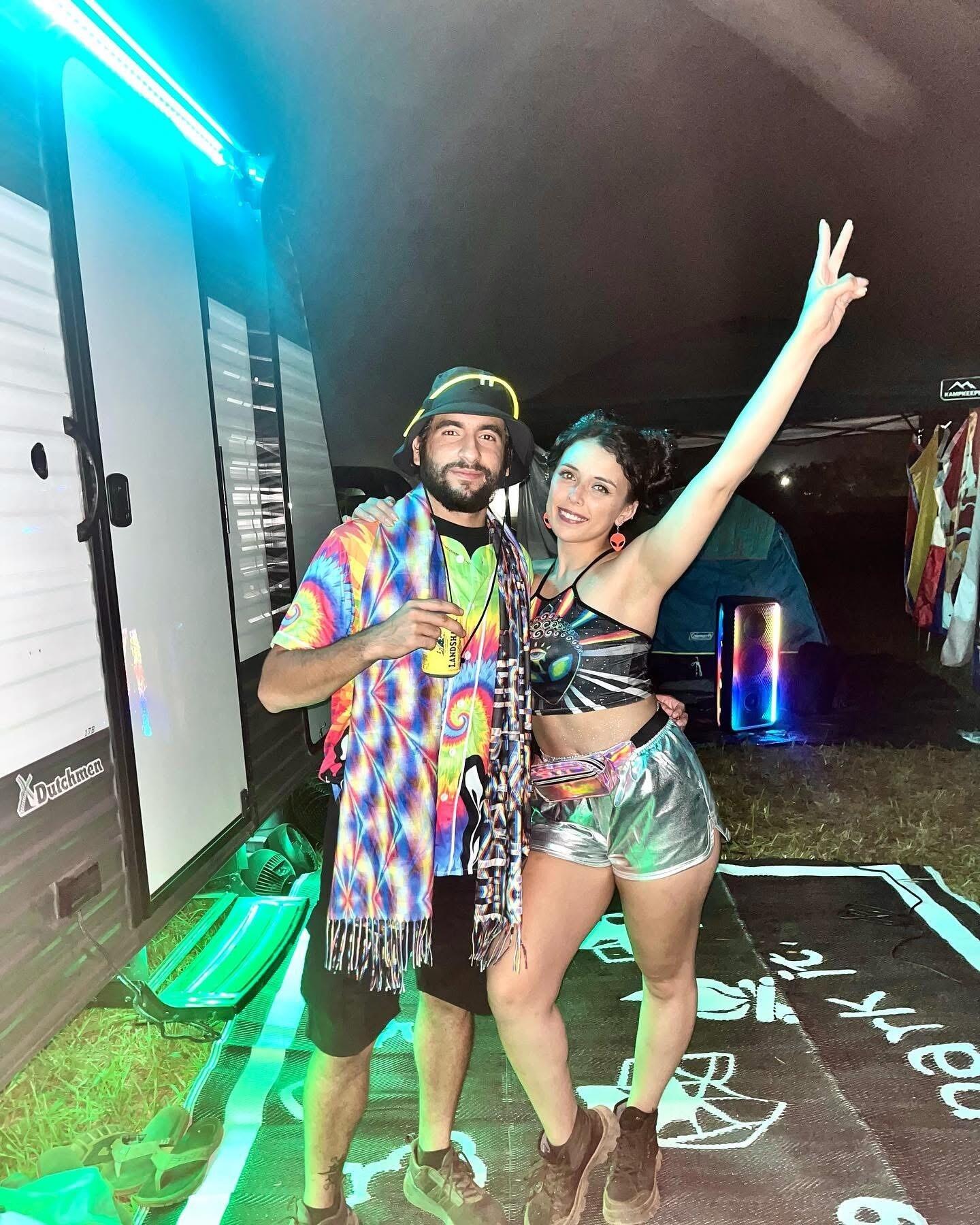 Our third festival together— living our very best life. 