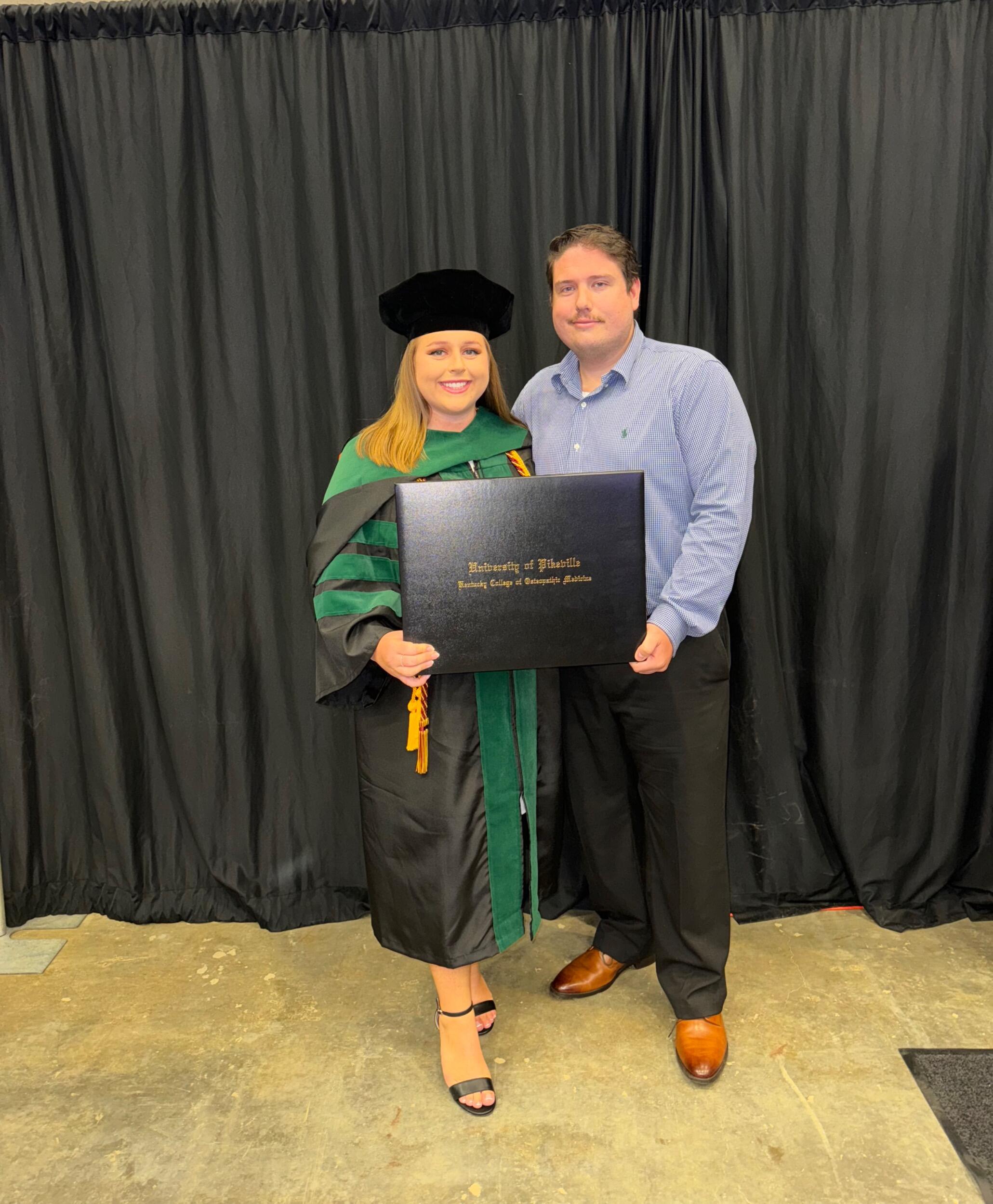 Rae graduated from medical school and is officially a doctor!