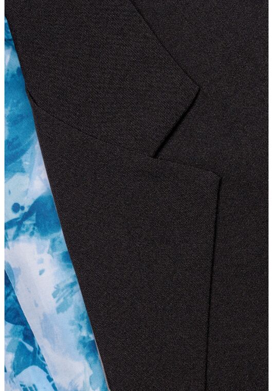 Little Tuxedos "Mason" Kids Black Suit (5-Piece Set) Flower Girl Dress and Ring Bearer Outfit - 3