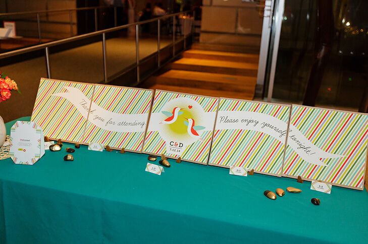 Escort Card Board With Quote