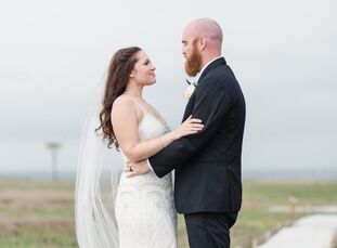 Morgan and Michael  spend most of their summers in LBI, so when they began planning their wedding, they knew just the place to show off its natural be