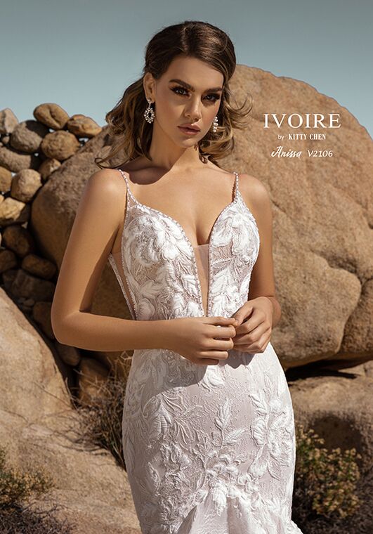 IVOIRE by KITTY CHEN ANISSA,V2106 Mermaid Wedding Dress - 4