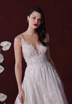 Justin Alexander Hayes A-Line Wedding Dress